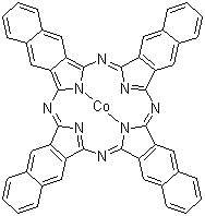structure of CAS# 26603-20-3, 2,3-萘酞菁钴