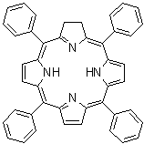 structure of CAS# 2669-65-0, 7,8-二氢-5,10,15,20-四苯基-21H,23H-卟吩