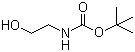 structure of CAS# 26690-80-2, N-(叔丁氧羰基)乙醇胺