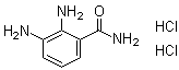 CAS 登录号：266993-72-0, 2,3-二氨基苯甲酰胺二盐酸盐