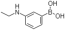 structure of CAS# 267660-71-9, 3-(乙氨基)苯硼酸