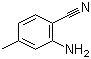 structure of CAS# 26830-96-6, 2-氨基-4-甲基苯甲腈