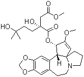 三尖杉脂碱分子结构 (CAS 26833-85-2)