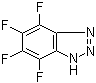structure of CAS# 26888-72-2, 4,5,6,7-Tetrafluoro-1H-benzotriazole