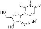 structure of CAS# 26929-65-7, 2'-Azido-2'-deoxyuridine