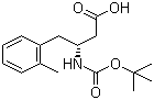 structure of CAS# 269398-80-3, Boc-(R)-3-氨基-4-(2-甲基苯基)丁酸