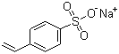 structure of CAS# 2695-37-6, 苯乙烯磺酸钠