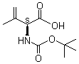 CAS 登录号：269742-33-8, (2S)-2-[叔丁氧羰基]氨基-3-甲基-3-丁烯酸