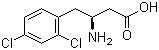 structure of CAS# 270063-47-3, (S)-3-Amino-4-(2,4-dichlorophenyl)butanoic acid