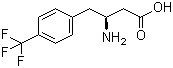 (S)-3-Amino-4-(4-trifluoromethylphenyl)butanoic acid molecular structure (CAS 270065-79-7)