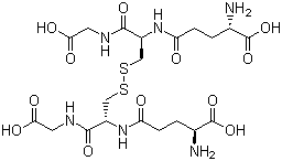 structure of CAS# 27025-41-8, L(-)-Glutathione