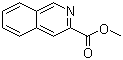 structure of CAS# 27104-73-0, 异喹啉-3-甲酸甲酯