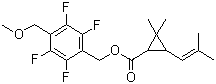 structure of CAS# 271241-14-6, 四氟甲醚菊酯