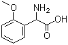 structure of CAS# 271583-17-6, alpha-氨基-2-甲氧基苯乙酸
