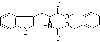 structure of CAS# 2717-76-2, N-苄氧羰基-L-色氨酸甲酯