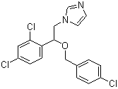 structure of CAS# 27220-47-9, 益康唑