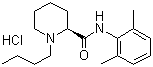 CAS 登录号：27262-48-2, 盐酸左布比卡因, S-(-)-1-丁基-N-(2,6-二甲基苯基)-2-哌啶甲酰胺盐酸盐