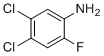 structure of CAS# 2729-36-4, 4,5-二氯-2-氟苯胺