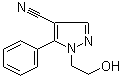 CAS 登录号：27328-72-9, 1-(2-羟乙基)-5-苯基-1H-吡唑-4-甲腈