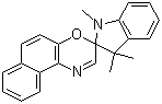 structure of CAS# 27333-47-7, 1,3,3-Trimethylindolinonaphthospirooxazine