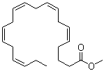 structure of CAS# 2734-47-6, 全顺式-5,8,11,14,17-二十碳五烯酸甲酯
