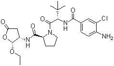 structure of CAS# 273404-37-8, VX 765