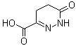 structure of CAS# 27372-38-9, 1,4,5,6-Tetrahydro-6-oxo-3-pyridazinecarboxylic acid