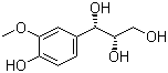 structure of CAS# 27391-16-8, 苏式-愈创木基甘油