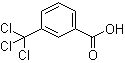 3-(Trichloromethyl)benzoic acid molecular structure (CAS 27466-80-4)