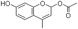 structure of CAS# 2747-05-9, 7-Acetoxy-4-methylcoumarin
