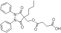structure of CAS# 27470-51-5, Suxibuzone
