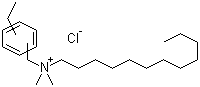 CAS 登录号：27479-28-3, (乙基苄基)十二烷基二甲基氯化铵