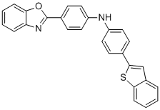 CAS 登录号：2756439-73-1, 4-(苯并[b]噻吩-2-基)-N-(4-(苯并[d]恶唑-2-基)苯基)苯胺