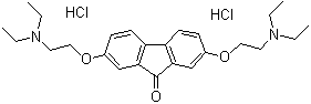 structure of CAS# 27591-69-1, Tilorone dihydrochloride