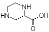 structure of CAS# 2762-32-5, 2-Piperazinecarboxylic acid
