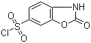 structure of CAS# 27685-90-1, 2-氧代-2,3-二氢苯并恶唑-6-磺酰氯