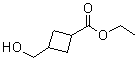 structure of CAS# 27697-61-6, 3-(羟甲基)环丁烷羧酸乙酯