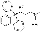 structure of CAS# 27710-82-3, [3-(二甲基氨基)丙基]三苯基磷溴化物氢溴酸盐