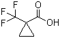 structure of CAS# 277756-46-4, 1-三氟甲基环丙烷-1-羧酸