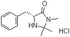 structure of CAS# 278173-23-2, (5S)-(-)-2,2,3-三甲基-5-苄基-4-咪唑啉酮单盐酸盐
