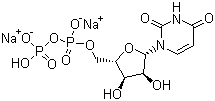 structure of CAS# 27821-45-0, 尿苷-5'-二磷酸二钠盐