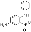structure of CAS# 2784-89-6, 2-硝基-4-氨基二苯胺