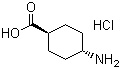 trans-4-Aminocyclohexanecarboxylic acid hydrochloride molecular structure (CAS 27960-59-4)