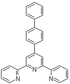 4'-(Biphenyl-4-yl)-2,2':6',2''-terpyridine molecular structure (CAS 279674-33-8)