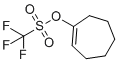 structure of CAS# 28075-51-6, 环庚-1-烯-1-基三氟甲烷磺酸酯
