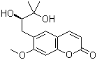 structure of CAS# 28095-18-3, Peucedanol