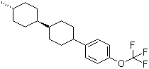 CAS 登录号：281680-32-8, 4-[反式-4-(反式-4-甲基环己基)环己基]-1-三氟甲氧基苯