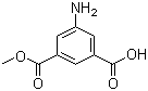structure of CAS# 28179-47-7, 5-氨基异酞酸单甲酯