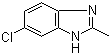 structure of CAS# 2818-69-1, 5-Chloro-2-methylbenzimidazole