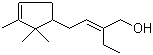 structure of CAS# 28219-61-6, 2-亚龙脑烯基丁醇